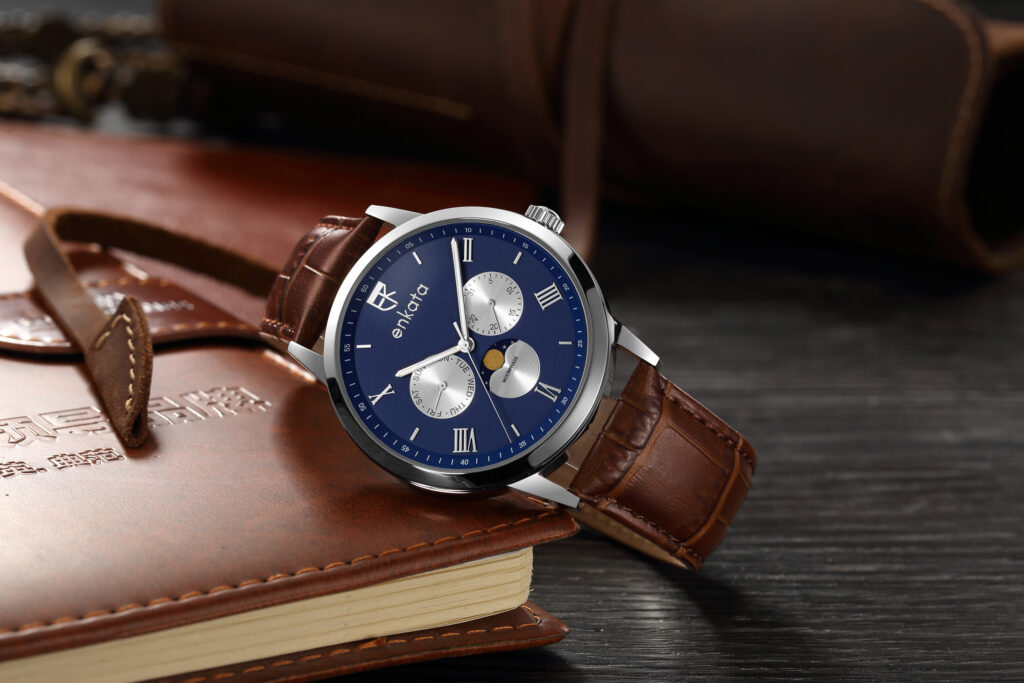 Evo II Sky Brown L | Enkata Watches