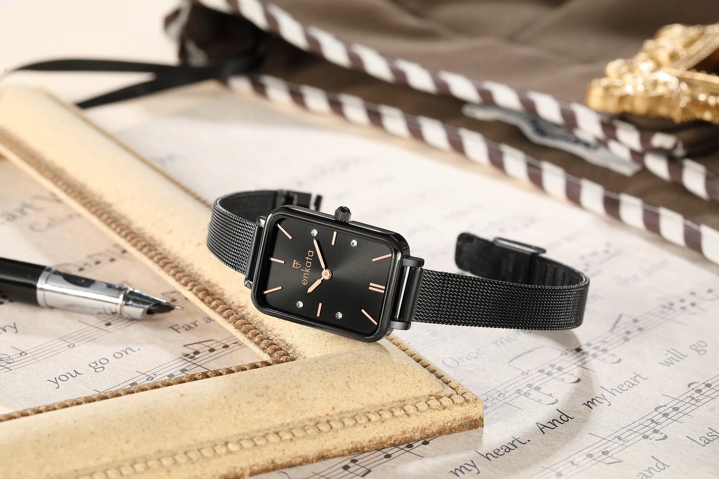 Ara Black | Enkata Watches